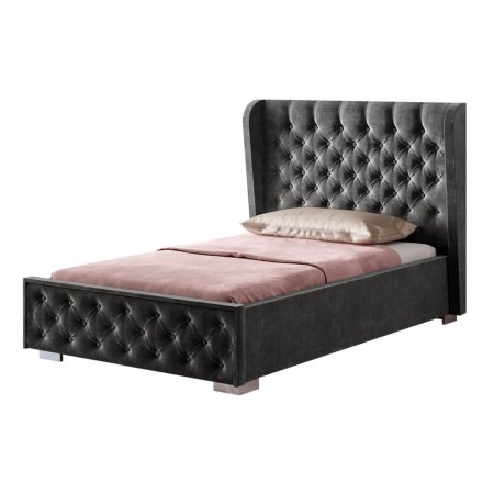 Кровать Франческа 120х200 без настила (Графит)