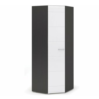 Вегас шкаф угловой снято с производства (Венге/Белый глянец)