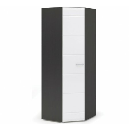 Вегас шкаф угловой снято с производства (Венге/Белый глянец)