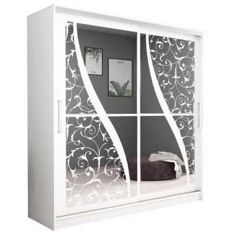 Шкаф-купе Лидер Премиум (Анкор белый, 150)