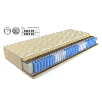 Матрас Анатомик	латекс плюс (чехол трикотаж)