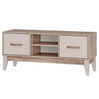 Скандика тумба под ТВ ТБ-08 (дуб смоки/кашемир)