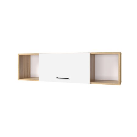 Ненси полка 1200 (Крафт золотой/Белый глянец)