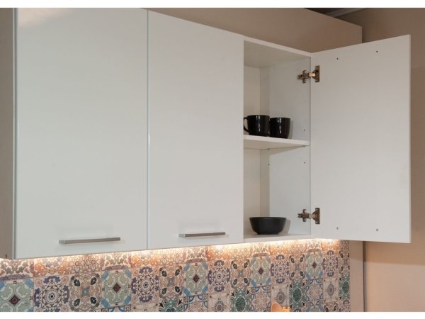 Кухня Ника Глосс 1,8м (Белый глянец)