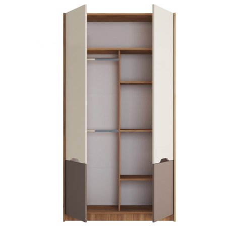 Rich Рич шкаф ШК-002 для детской (Миндаль/Глиняный серый)