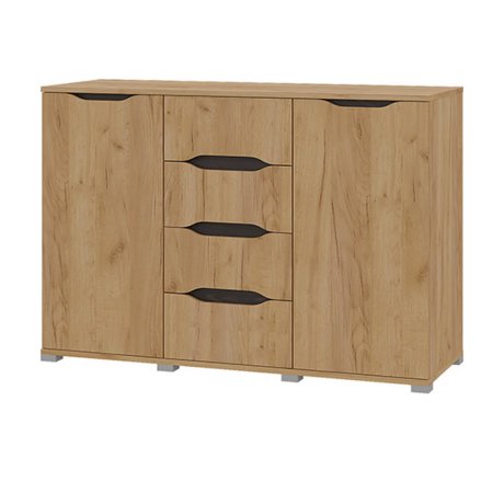 Вега комод 1200 (Дуб крафт золотой)