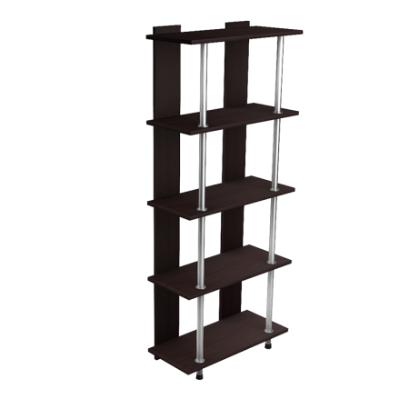Стеллаж Лиана-4 прямая большая (Венге)