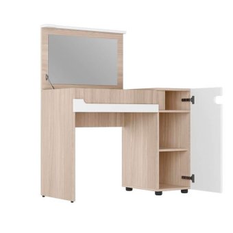 Палермо-3 стол туалетный СТ-025 (Шимо светлый / глянцевая Белый)