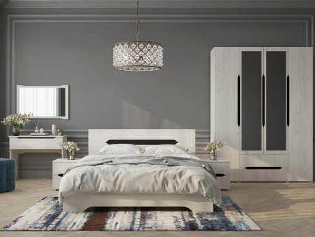 Вега зеркало (Дуб крафт белый)