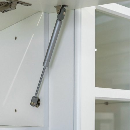 Ливерпуль Шкаф навесной (Белый / ясень ваниль)