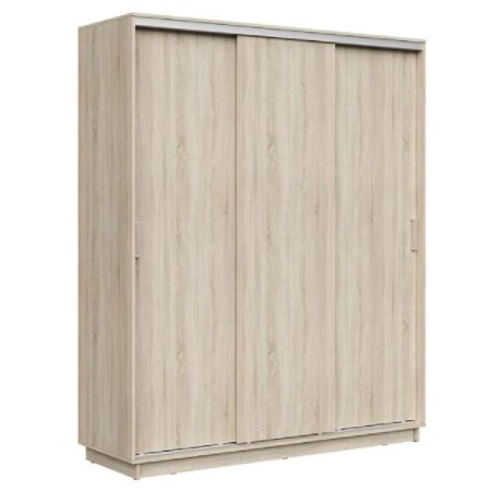 Шкаф-купе Стоун стандарт 3 дверный (Дуб сонома, 180)