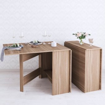 Стол книжка кухонный (Шимо темный)