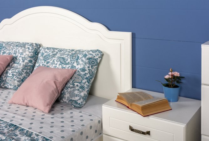 Ливерпуль Кровать 11.08 + Основание 1600 С + Комплект опор основания (Белый / ясень ваниль)