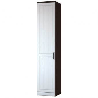 Венеция-1 секция 6 Пенал глухой (Венге/Белый)