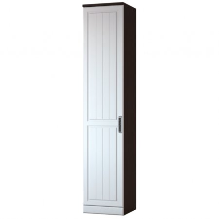 Венеция-1 секция 6 Пенал глухой (Венге/Белый)