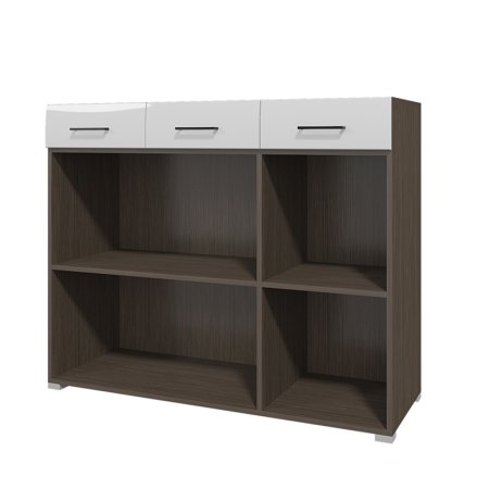 Ненси комод (Ясень шимо/Капучино глянец)