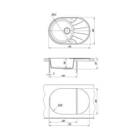 Dr.Gans Smart Виола 740 мойка