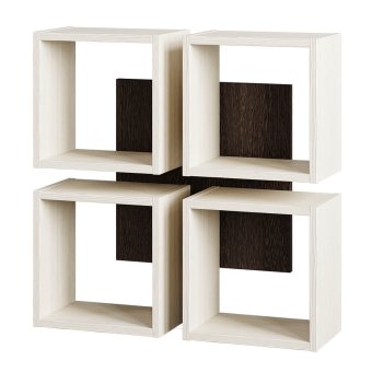 Полка Ион 5 снято (венге/лоредо)