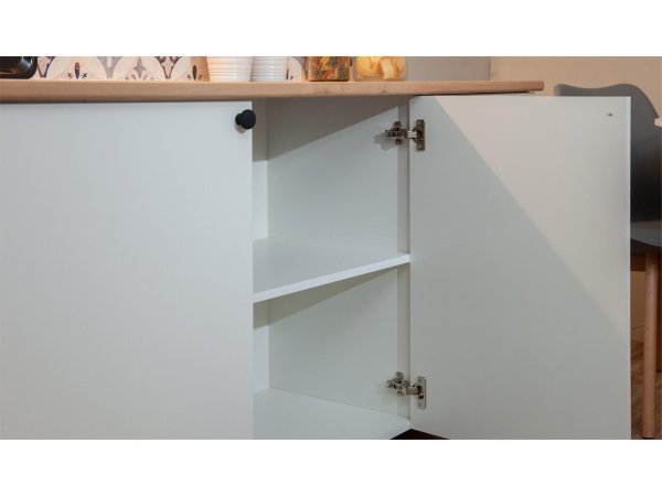 Кухня Ева 1,2м Белый (дуб классический) со столешницей