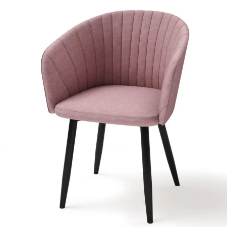 Стул Бренди (конус 32 черный матовый) (Велюр В-30)