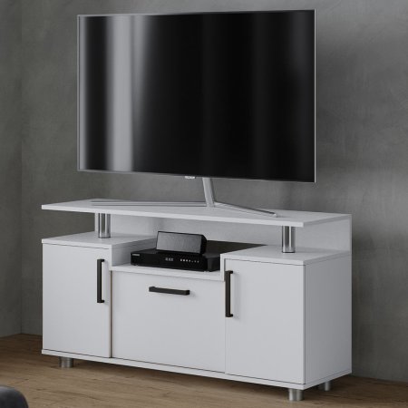 Тумба ТВ 003с для гостиной (Белый)