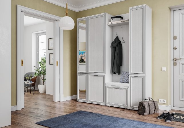 Ливорно тумба ЛТ-30 в прихожую (Анкор светлый)