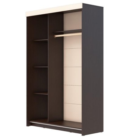 Комфорт 9 М шкаф-купе (Венге/Дуб молочный)