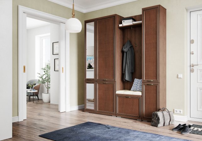 Ливорно тумба ЛТ-30 в прихожую (Орех донской)