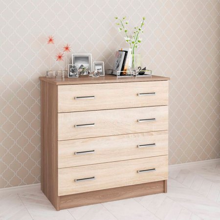 Комод Катрин 3 (Шимо темный/Сонома)