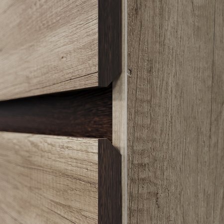 Энигма шкаф-купе ШКК-06 (дуб каньон/венге)