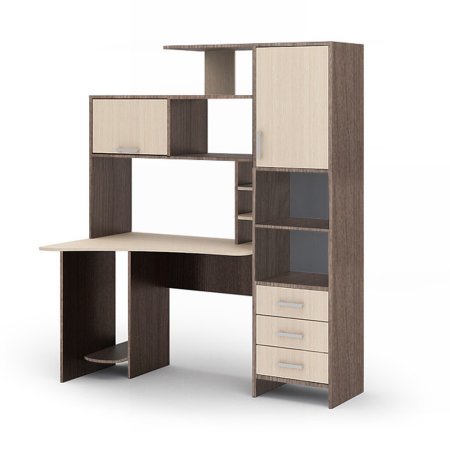 Стол компьютерный №6 (Шимо комби)