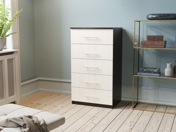 Комод Фаворит (Венге / Дуб молочный)