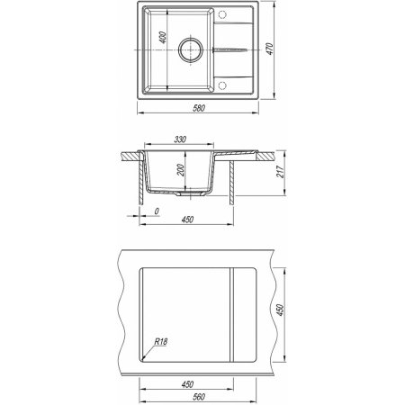 DR.Gans НИКА 580 мойка