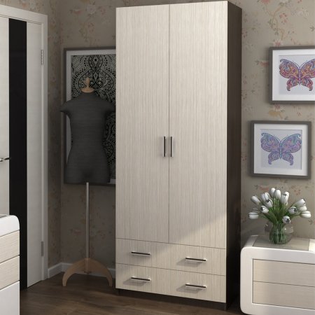 Гармония шкаф 2 ств. ШК 603 М (Венге/Белфорд)