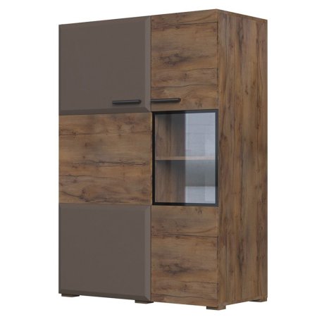 Рио гостиная тумба 2 двери 950 (Таксус/ Смоки Софт Тач)