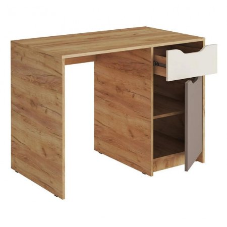 Rich Рич Стол письменный СП-001 для детской (Миндаль/Глиняный серый)