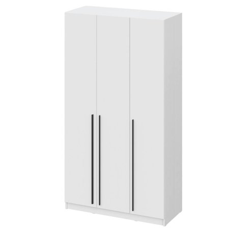 Берген шкаф ШК-1200 3 ств. (Белый)