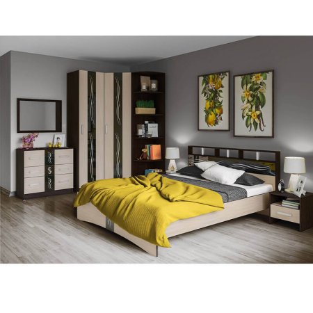 Эрика комод (венге/дуб молочный)