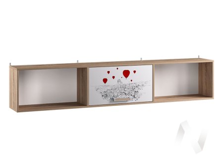 Бланка навесная секция фасад + корпус (Сонома/фотопечать)