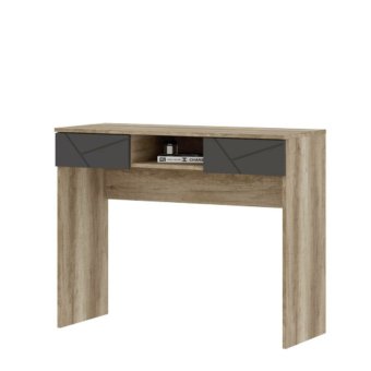 Даллас стол макияжный СТ 02 (дуб каньон/софт графит) снято с производства