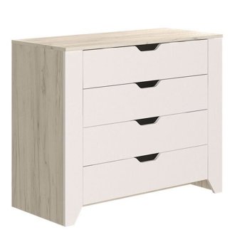 Буква Комод детский (Дуб крафт белый/ Белый софт)