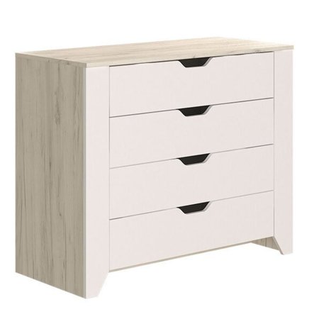 Буква Комод детский (Дуб крафт белый/ Белый софт)