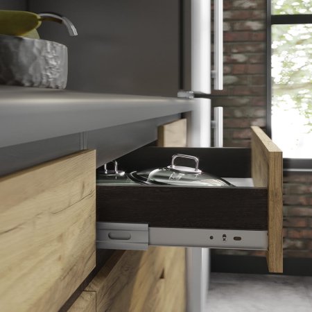 Кухня Лофт 2,0 м (крафт/венге)