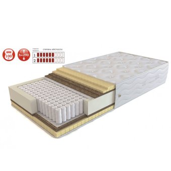 Матрас премиум TFK БИО кокос (чехол трикотаж)