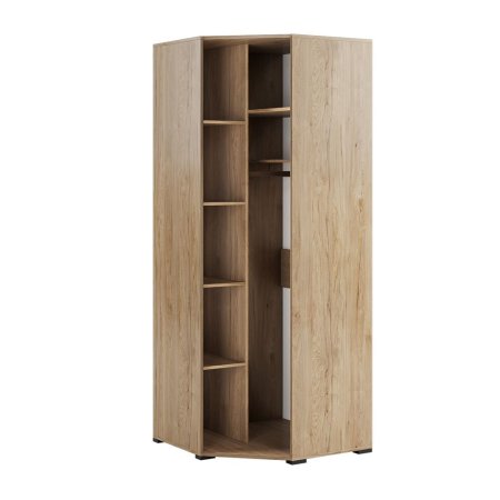 Модена шкаф угловой МШ-25 (Венге/Гикори рокфорд)