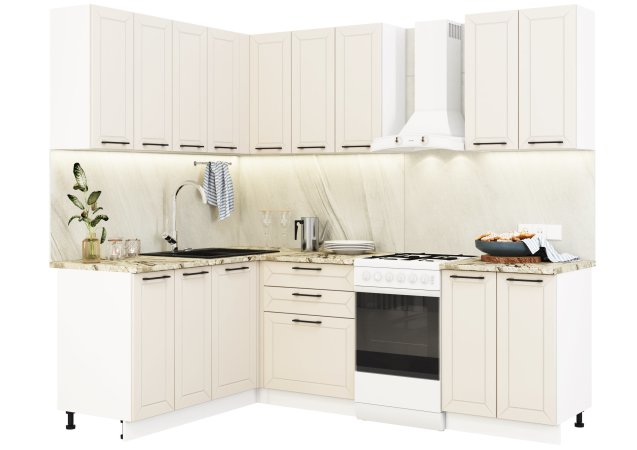 Модульная кухня Кельн (Софт бланж)