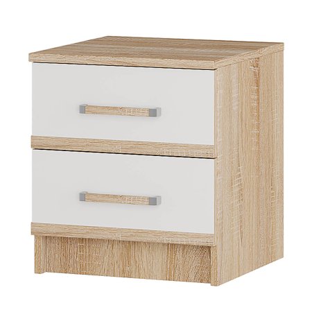 Сакура тумбы 2 шт. (Сонома/Белый)