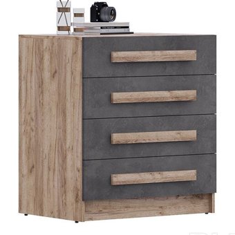 Тесс Комод (дуб крафт золотой/пепельный темный)