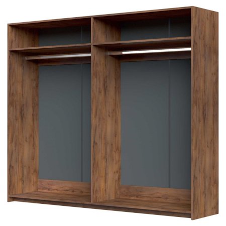 Куба шкаф-купе стандарт (Таксус/Вольфрам)