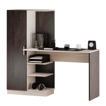 Стол компьютерный Бейсик (Венге/Лоредо)